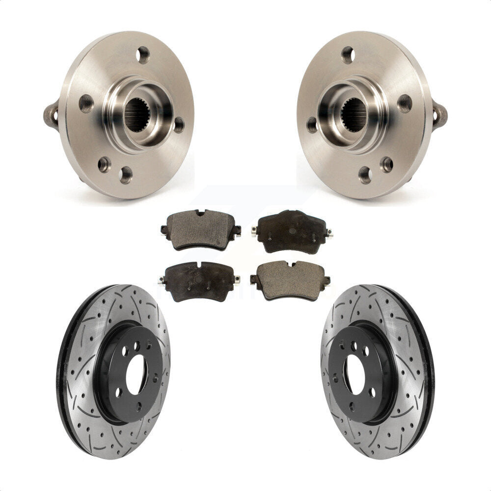 [Avant] Kit d'ensemble roulement de roue et moyeu pour 2015 Mini Cooper Convertible Coupe 294mm Diameter Rotor KBB-115792