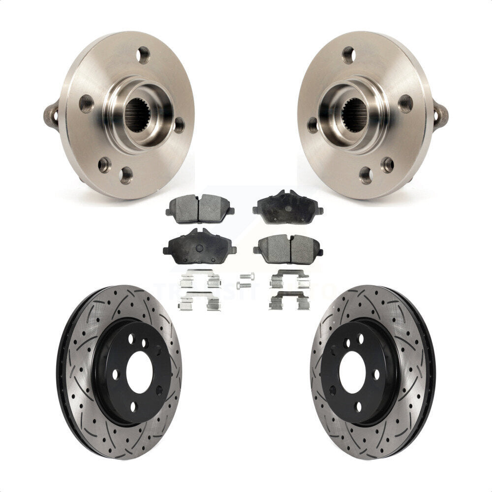 [Avant] Kit d'ensemble roulement de roue et moyeu pour 2014-2015 Mini Cooper Convertible Coupe avec 280mm Diameter Rotor KBB-115793