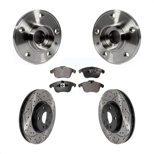 [Avant] Kit d'ensemble roulement de roue et moyeu pour Volvo S60 XC70 S80 V60 V70 300mm Diameter Rotor KBB-115797