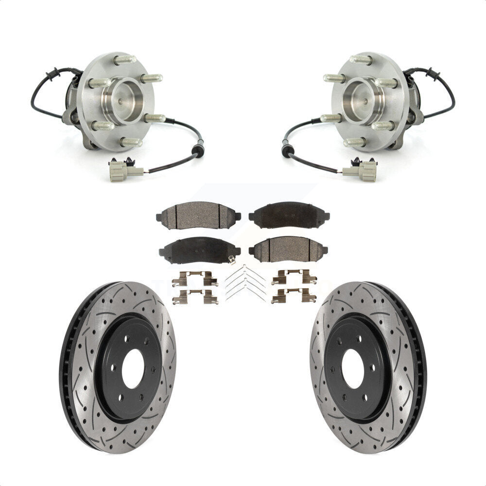 [Avant] Kit d'ensemble roulement de roue et moyeu pour Nissan Frontier Pathfinder Xterra Suzuki Equator KBB-115806
