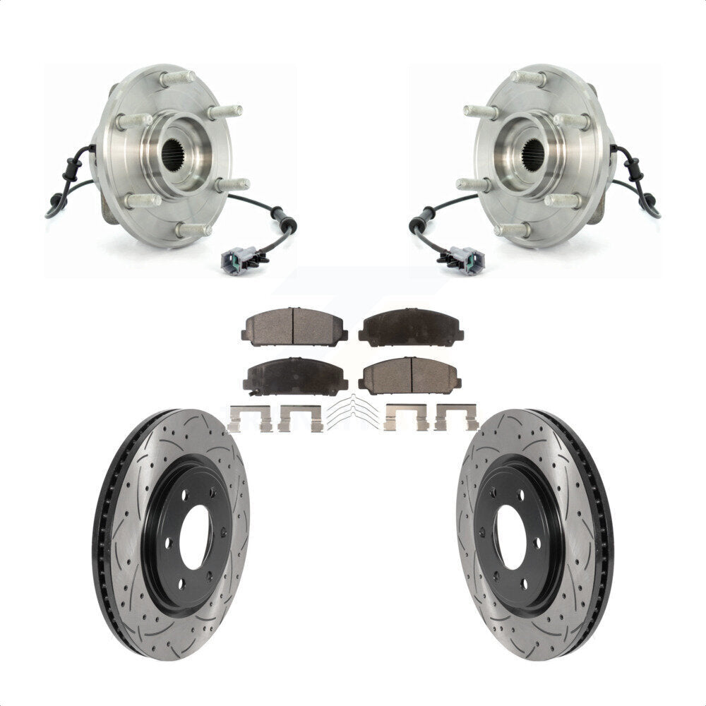 [Avant] Kit d'ensemble roulement de roue et moyeu pour 2007 INFINITI QX56 From 04 07 KBB-115808