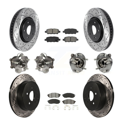 [Avant + Arrière] Kit d'ensemble roulement de roue et moyeu pour Infiniti FX35 QX70 INFINITI KBB-115833