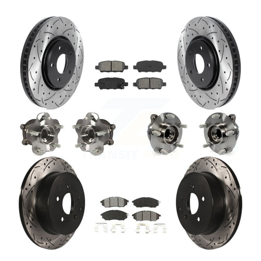 [Avant + Arrière] Kit d'ensemble roulement de roue et moyeu pour Infiniti FX35 QX70 INFINITI KBB-115833