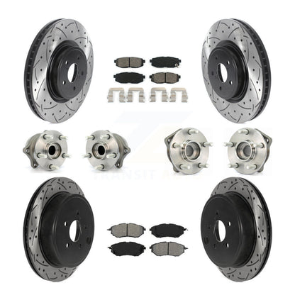 [Avant + Arrière] Kit d'ensemble roulement de roue et moyeu pour Subaru Outback Legacy KBB-115843