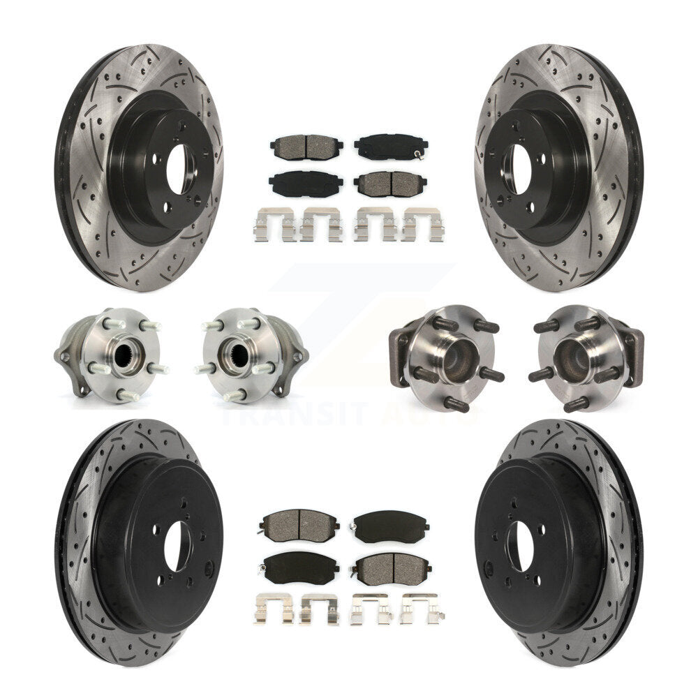 [Avant + Arrière] Kit d'ensemble roulement de roue et moyeu pour Toyota 86 KBB-115845