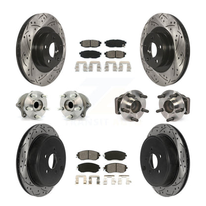 [Avant + Arrière] Kit d'ensemble roulement de roue et moyeu pour Toyota 86 KBB-115845