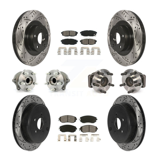 [Avant + Arrière] Kit d'ensemble roulement de roue et moyeu pour Toyota 86 KBB-115845