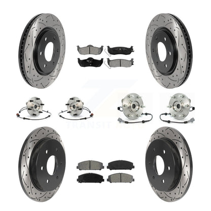 [Avant + Arrière] Kit d'ensemble roulement de roue et moyeu pour Nissan Armada INFINITI QX56 KBB-115883
