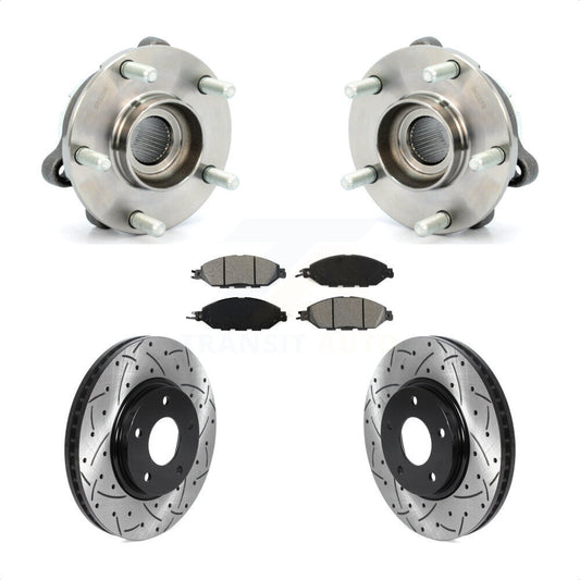 [Avant] Kit d'ensemble roulement de roue et moyeu pour 2016 Nissan Pathfinder From 11 15 KBB-115902 par Transit Auto