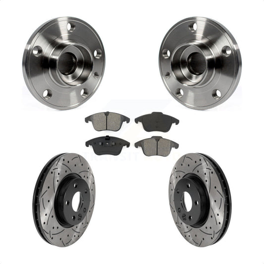 [Avant] Kit d'ensemble roulement de roue et moyeu pour Volvo S60 XC70 S80 V60 V70 300mm Diameter Rotor KBB-115908