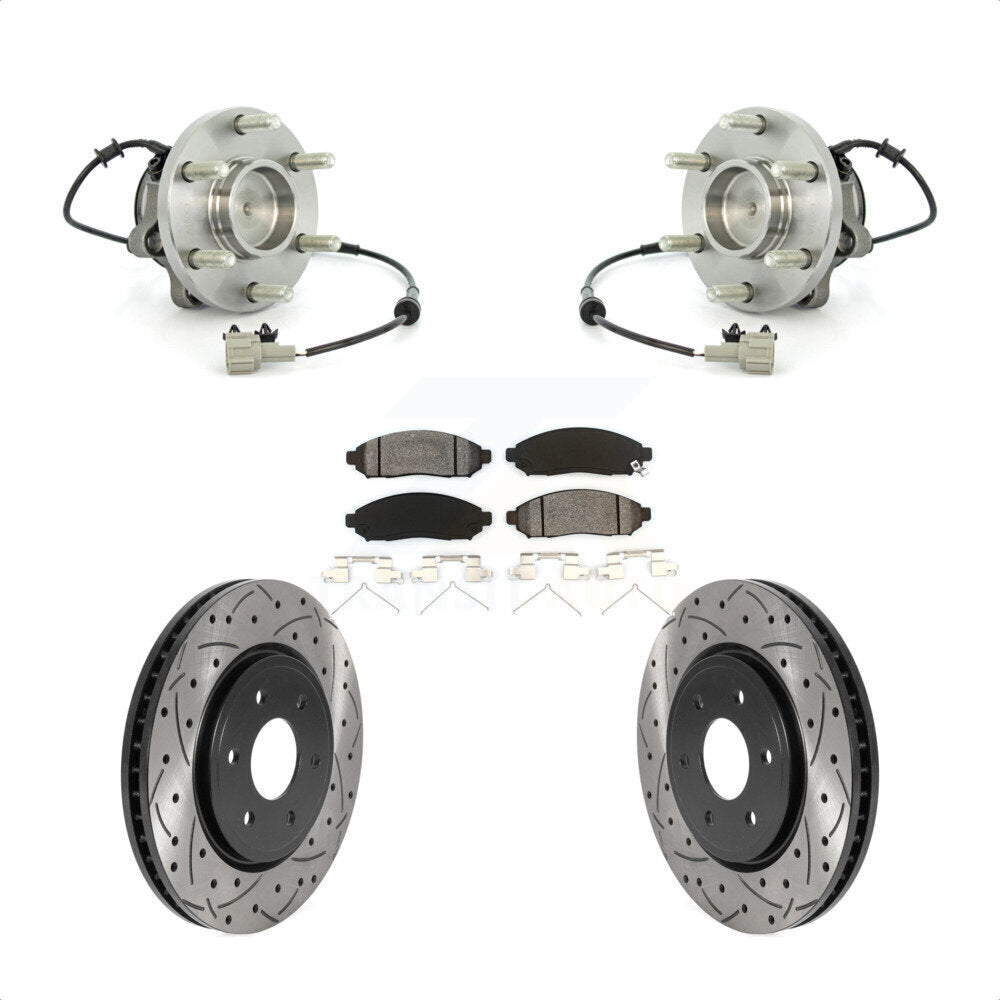[Avant] Kit d'ensemble roulement de roue et moyeu pour Nissan Frontier Pathfinder Xterra Suzuki Equator KBB-115918