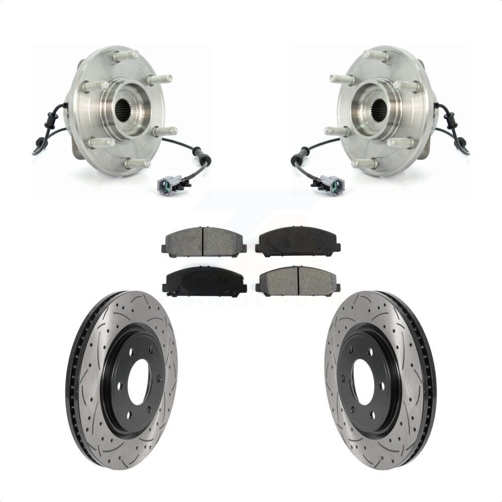 [Avant] Kit d'ensemble roulement de roue et moyeu pour 2007 INFINITI QX56 From 04 07 KBB-115920