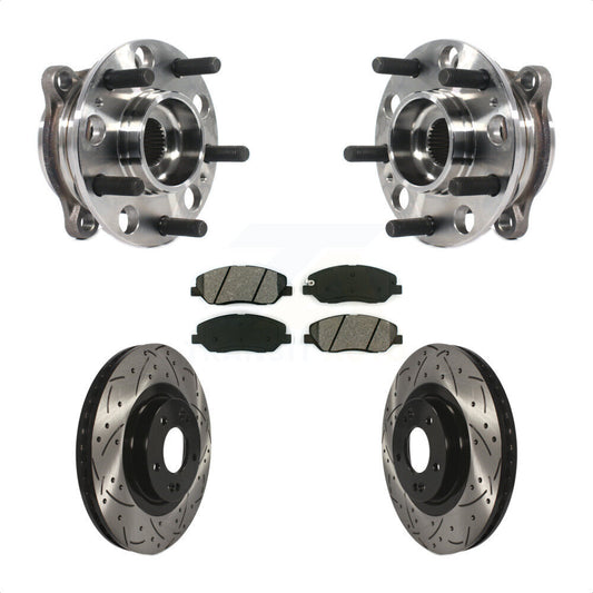 [Avant] Kit d'ensemble roulement de roue et moyeu pour 2015-2016 Hyundai Santa Fe XL 3.3L KBB-115925