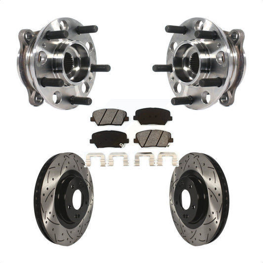 [Avant] Kit d'ensemble roulement de roue et moyeu pour 2015-2016 Hyundai Santa Fe Sport 2.4L 2.0L KBB-115926