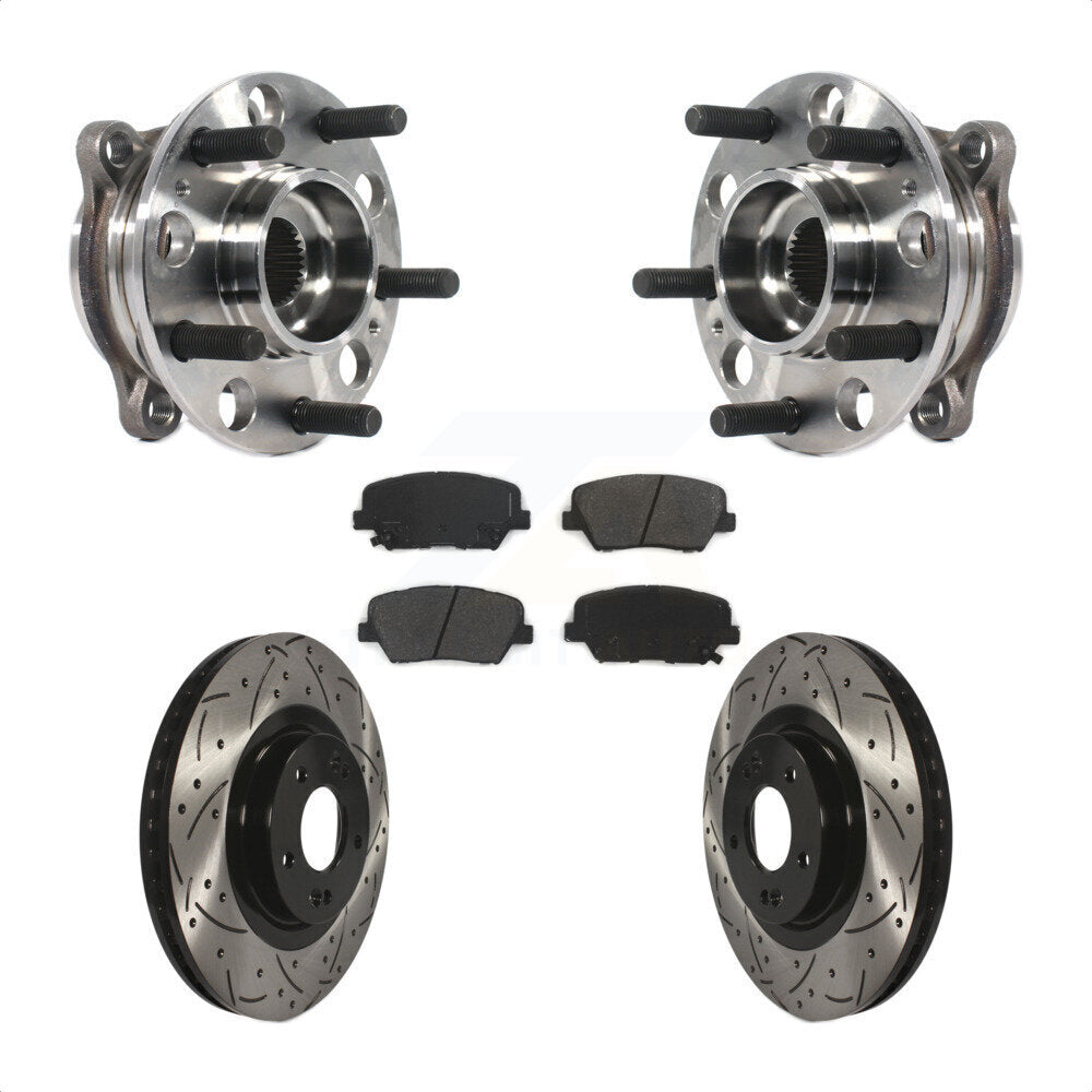 [Avant] Kit d'ensemble roulement de roue et moyeu pour Kia Sorento Hyundai Santa Fe Sport KBB-115927 par Transit Auto