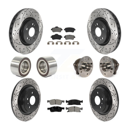 [Avant + Arrière] Kit d'ensemble roulement de roue et moyeu pour Mercedes-Benz ML350 GLE350 ML250 GLE300d KBB-115932