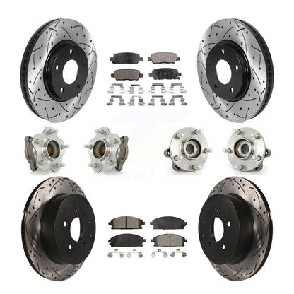 [Avant + Arrière] Kit d'ensemble roulement de roue et moyeu pour 2004-2009 Nissan Quest KBB-115935
