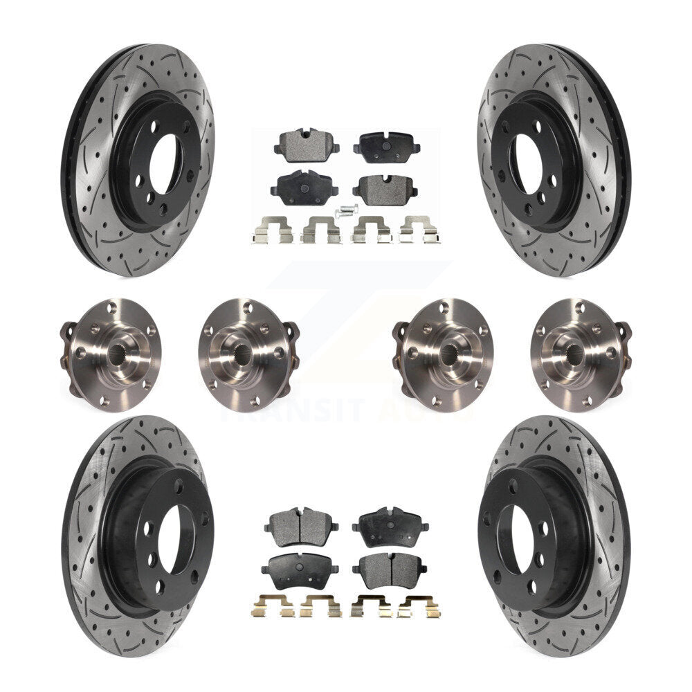 [Avant + Arrière] Kit d'ensemble roulement de roue et moyeu pour Mini Cooper Countryman Paceman KBB-115983
