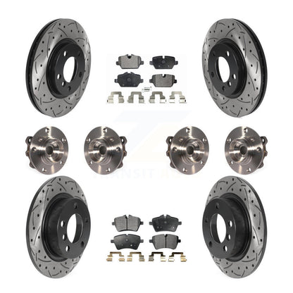 [Avant + Arrière] Kit d'ensemble roulement de roue et moyeu pour Mini Cooper Countryman Paceman KBB-115983
