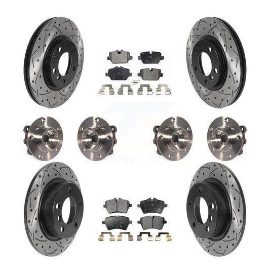 [Avant + Arrière] Kit d'ensemble roulement de roue et moyeu pour Mini Cooper Countryman Paceman KBB-115983
