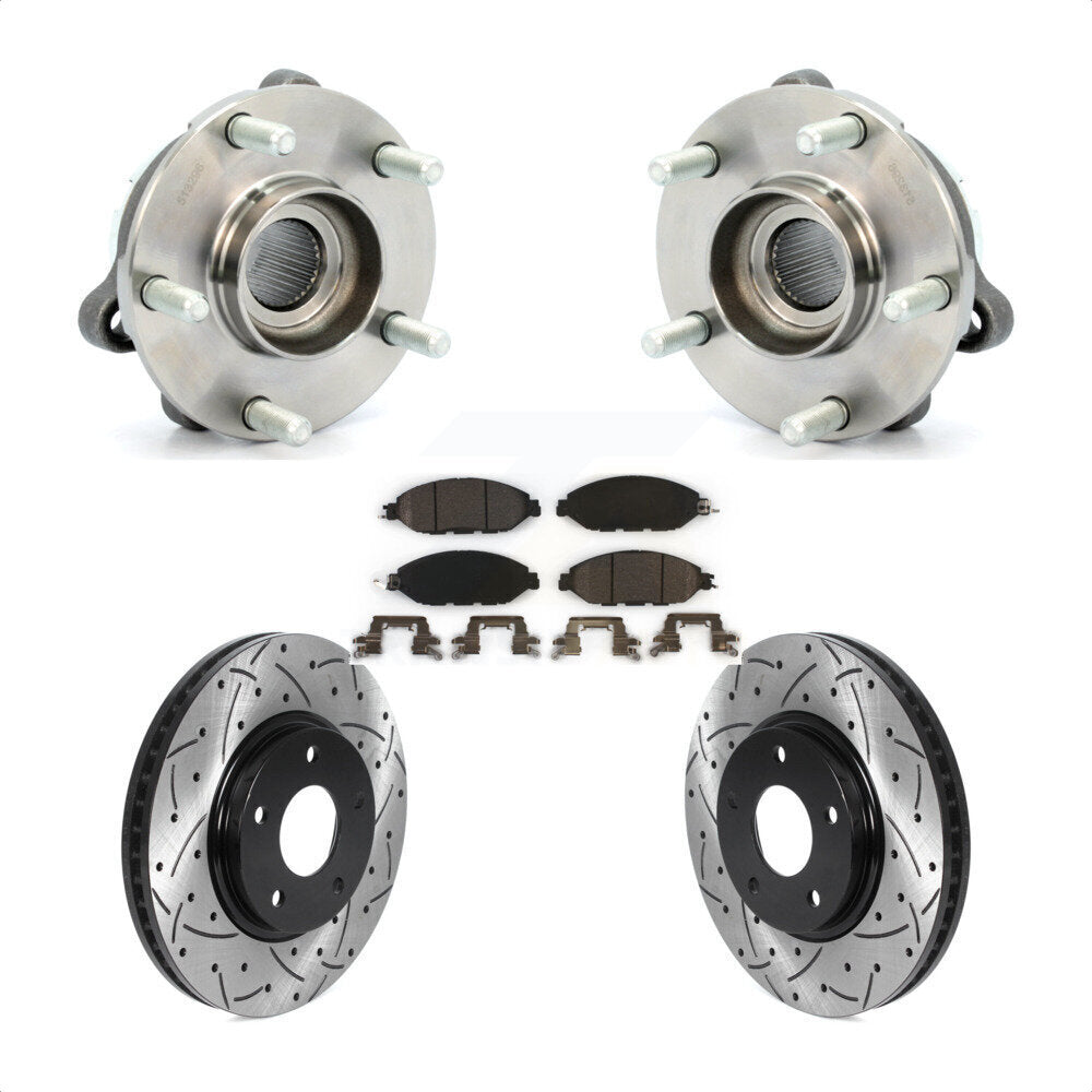 [Avant] Kit d'ensemble roulement de roue et moyeu pour 2016 Nissan Pathfinder From 11 15 KBB-116018 par Transit Auto