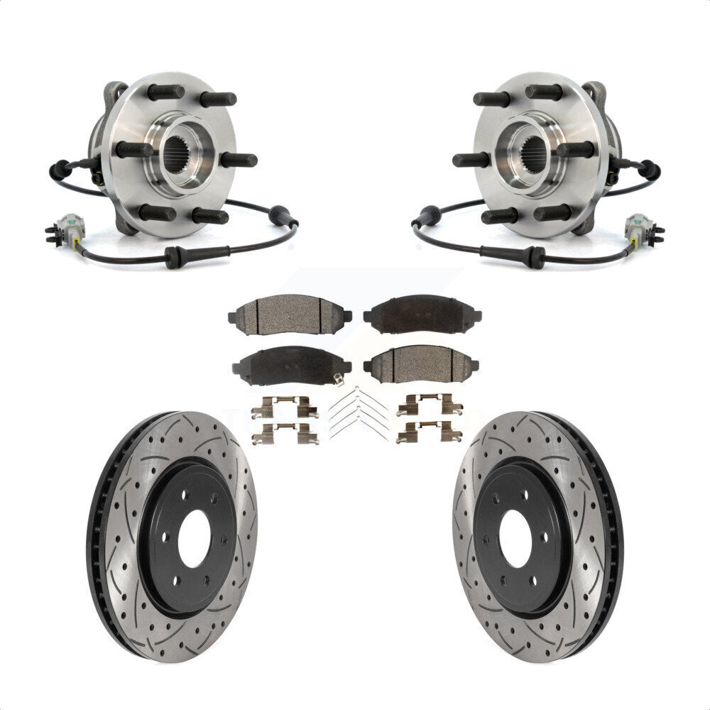 [Avant] Kit d'ensemble roulement de roue et moyeu pour Nissan Frontier Pathfinder Xterra Suzuki Equator KBB-116037