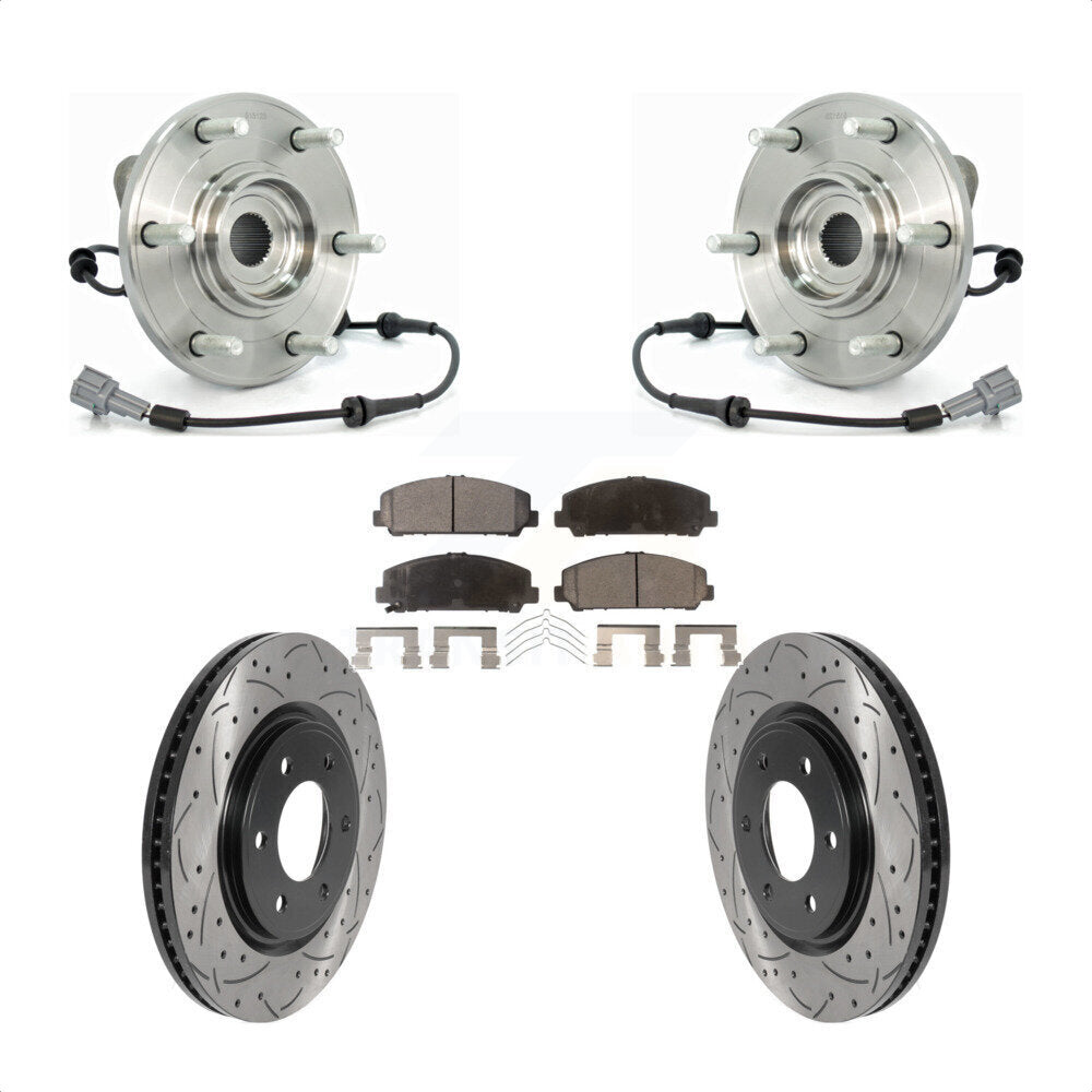 [Avant] Kit d'ensemble roulement de roue et moyeu pour Nissan Titan Armada Infiniti QX56 INFINITI TITAN KBB-116039