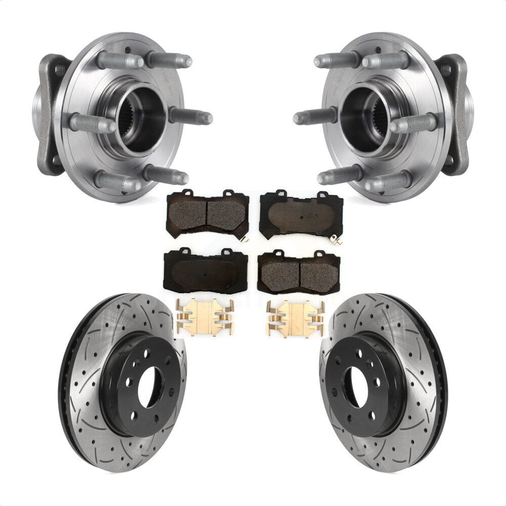 [Avant] Kit d'ensemble roulement de roue et moyeu pour 2015-2020 Chevrolet Colorado GMC Canyon 4WD KBB-116042