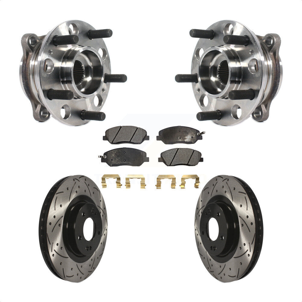 [Avant] Kit d'ensemble roulement de roue et moyeu pour 2015-2016 Hyundai Santa Fe XL 3.3L KBB-116043