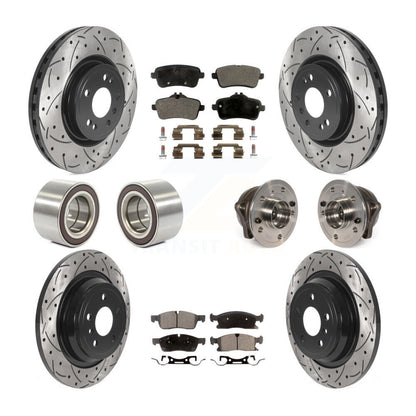 [Avant + Arrière] Kit d'ensemble roulement de roue et moyeu pour Mercedes-Benz ML350 GLE350 ML250 GLE300d KBB-116053
