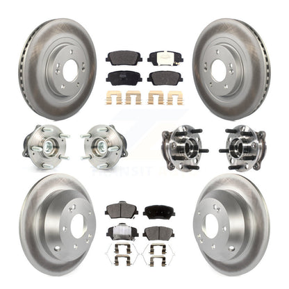 [Avant + Arrière] Kit d'ensemble roulement de roue et moyeu pour 2017-2018 Hyundai Santa Fe Sport FWD KBB-116060
