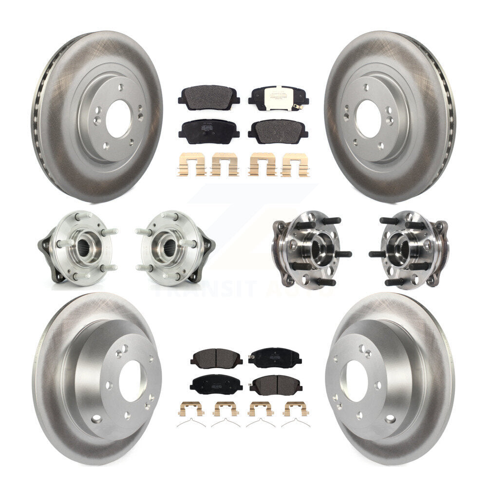 [Avant + Arrière] Kit d'ensemble roulement de roue et moyeu pour Hyundai Santa Fe XL AWD KBB-116070