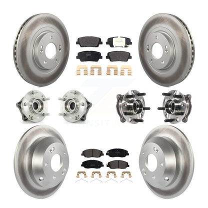[Avant + Arrière] Kit d'ensemble roulement de roue et moyeu pour Hyundai Santa Fe XL AWD KBB-116070