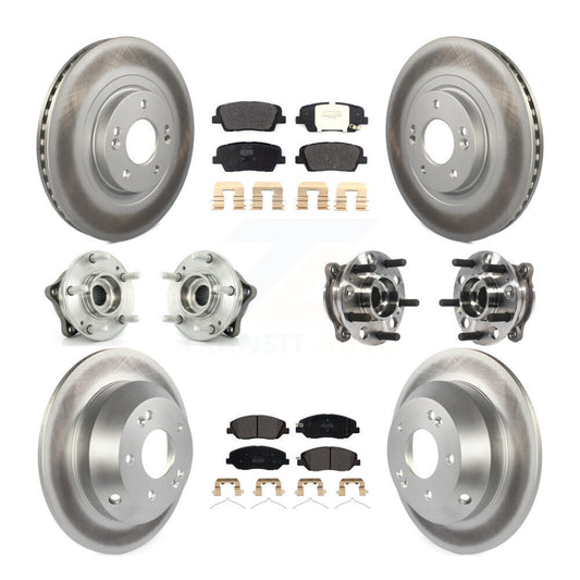 [Avant + Arrière] Kit d'ensemble roulement de roue et moyeu pour Hyundai Santa Fe XL AWD KBB-116070