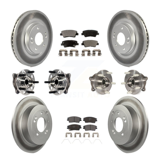 [Avant + Arrière] Kit d'ensemble roulement de roue et moyeu pour Hyundai Tucson Kia Sportage KBB-116072