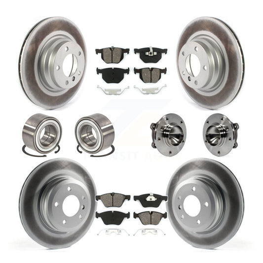 [Avant + Arrière] Kit d'ensemble roulement de roue et moyeu pour 2006 BMW 330i KBB-116117