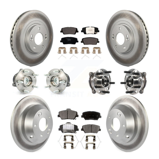[Avant + Arrière] Kit d'ensemble roulement de roue et moyeu pour 2017-2018 Hyundai Santa Fe Sport FWD KBB-116120