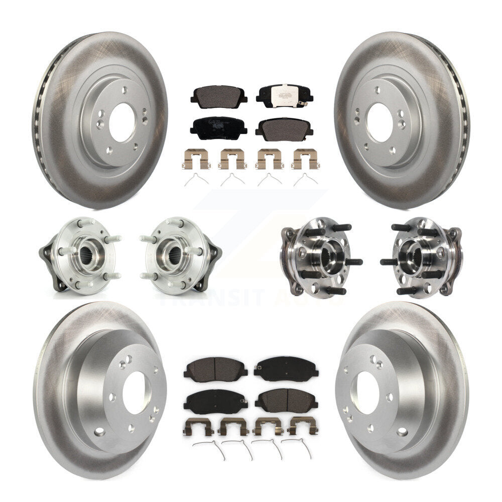 [Avant + Arrière] Kit d'ensemble roulement de roue et moyeu pour Hyundai Santa Fe XL AWD KBB-116131
