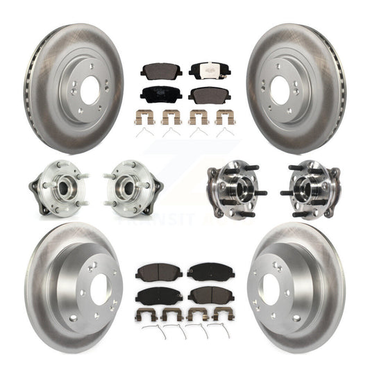 [Avant + Arrière] Kit d'ensemble roulement de roue et moyeu pour Hyundai Santa Fe XL AWD KBB-116131