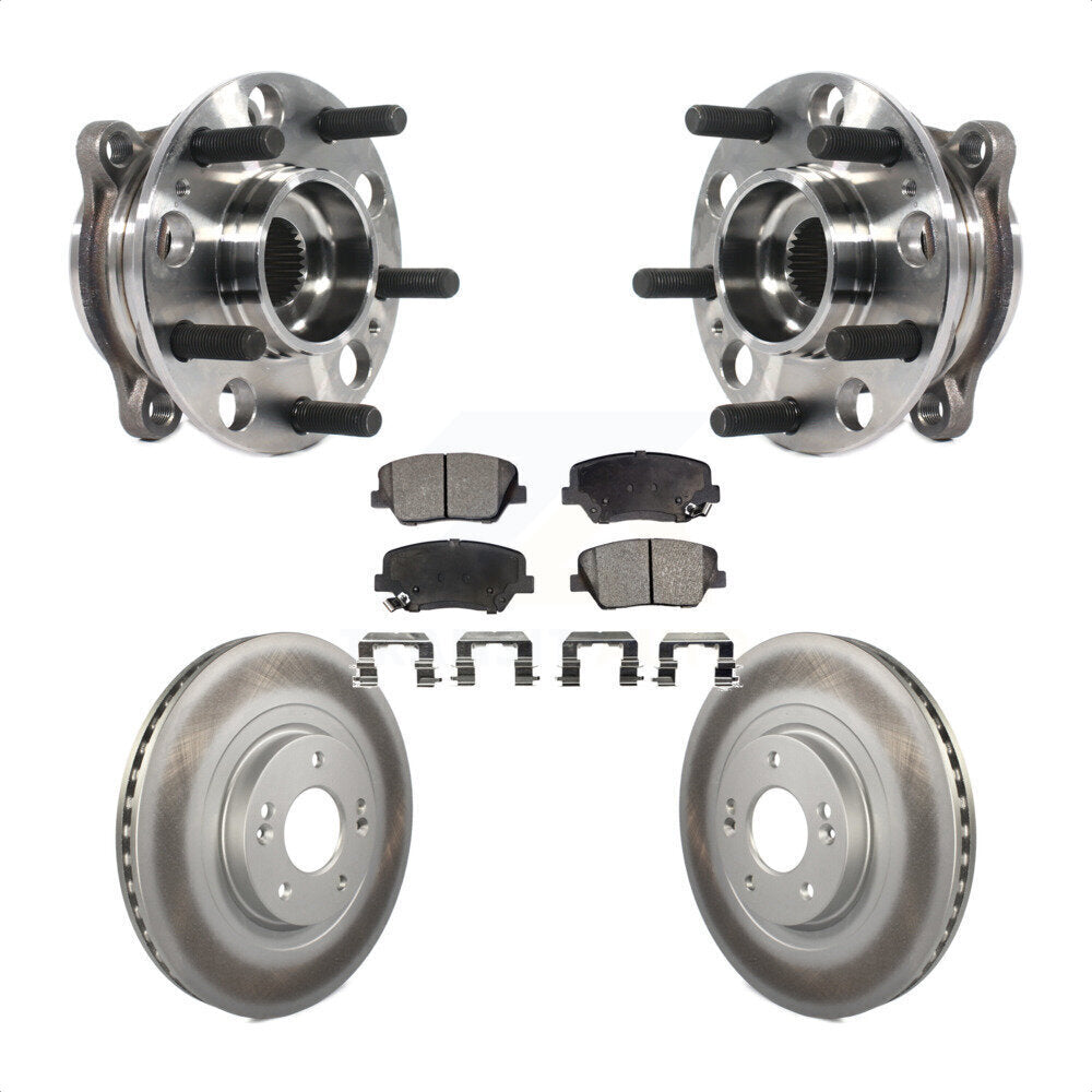[Avant] Kit d'ensemble roulement de roue et moyeu pour 2015-2016 Hyundai Santa Fe Sport 2.4L 2.0L KBB-116140
