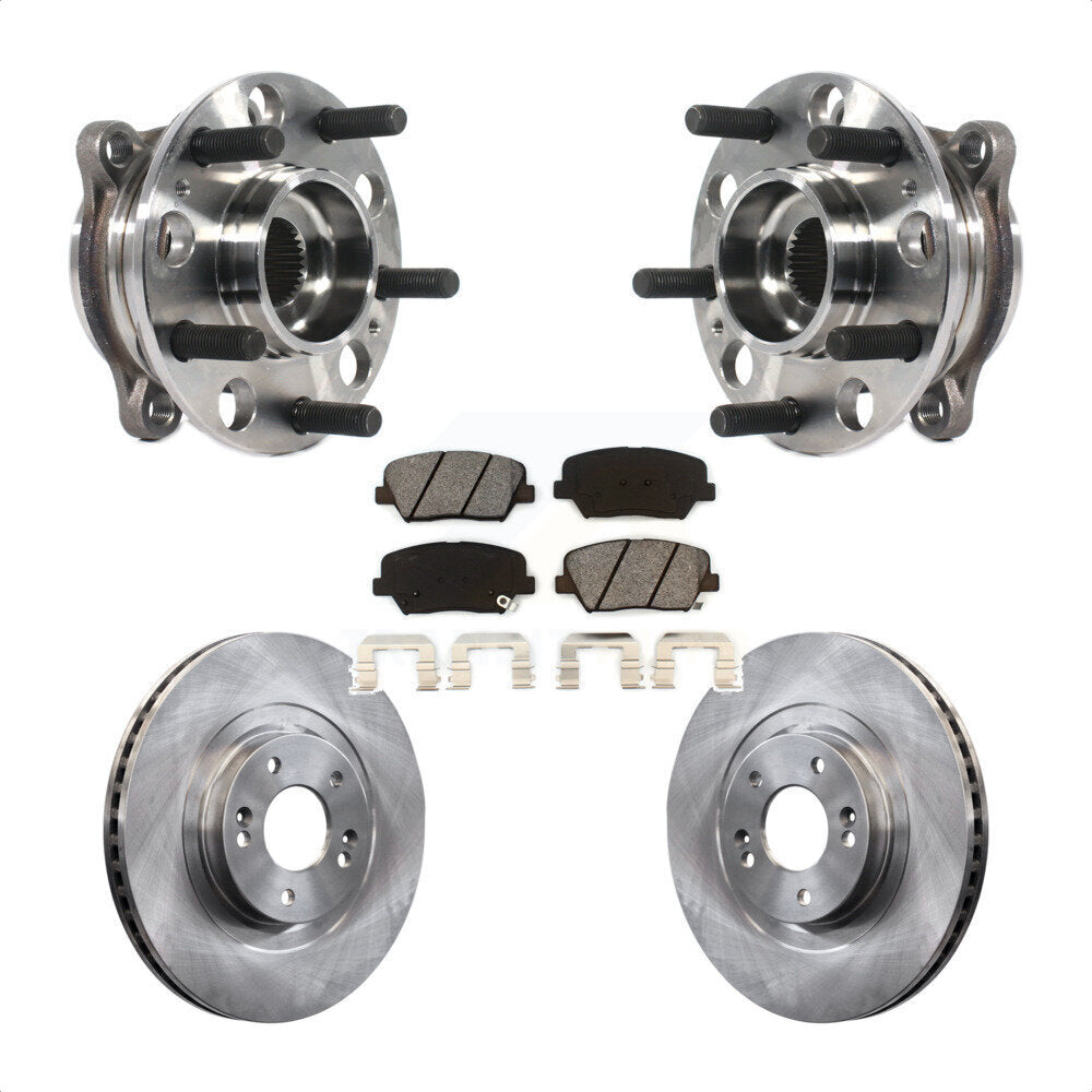[Avant] Kit d'ensemble roulement de roue et moyeu pour 2015-2016 Hyundai Santa Fe Sport 2.4L 2.0L KBB-116160
