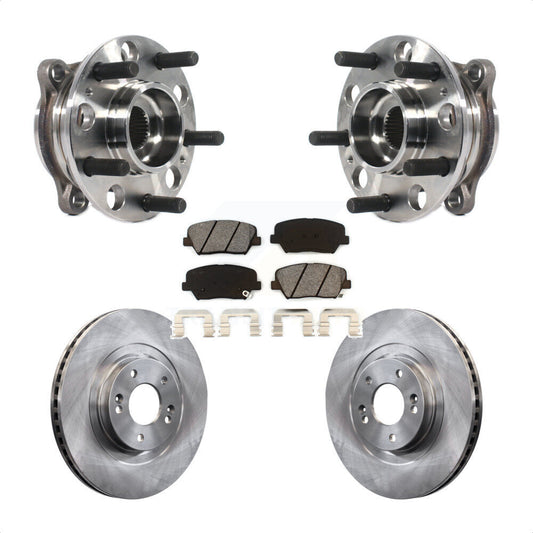 [Avant] Kit d'ensemble roulement de roue et moyeu pour 2015-2016 Hyundai Santa Fe Sport 2.4L 2.0L KBB-116160