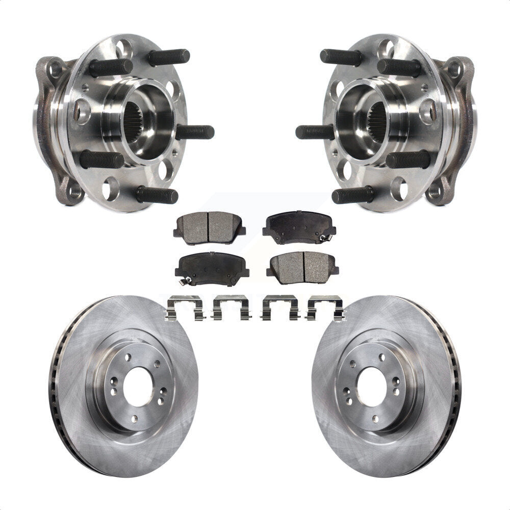 [Avant] Kit d'ensemble roulement de roue et moyeu pour 2015-2016 Hyundai Santa Fe Sport 2.4L 2.0L KBB-116169