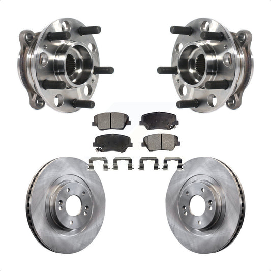 [Avant] Kit d'ensemble roulement de roue et moyeu pour 2015-2016 Hyundai Santa Fe Sport 2.4L 2.0L KBB-116169