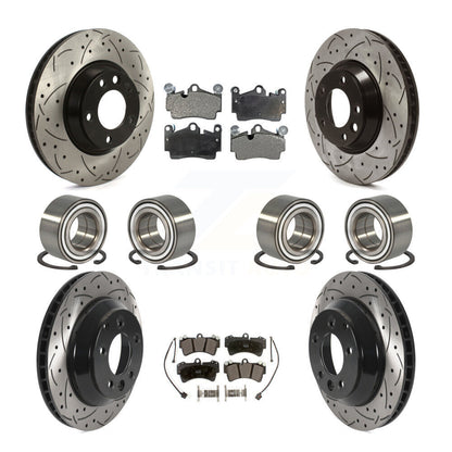 [Avant + Arrière] Kit de Roulement de roue pour Audi Q7 Volkswagen Touareg KBB-116181