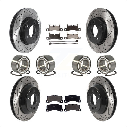[Avant + Arrière] Kit de Roulement de roue pour 2016-2017 Volkswagen Touareg KBB-116185 par Transit Auto