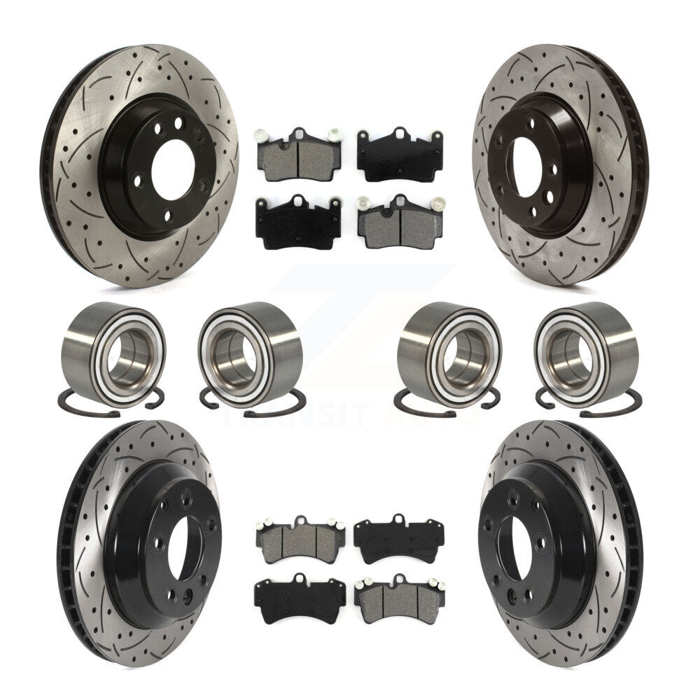 [Avant + Arrière] Kit de Roulement de roue pour Audi Q7 Volkswagen Touareg KBB-116187