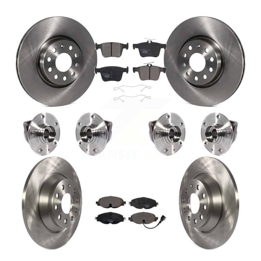 [Avant + Arrière] Kit d'ensemble roulement de roue et moyeu pour Audi TT Quattro KBB-116208