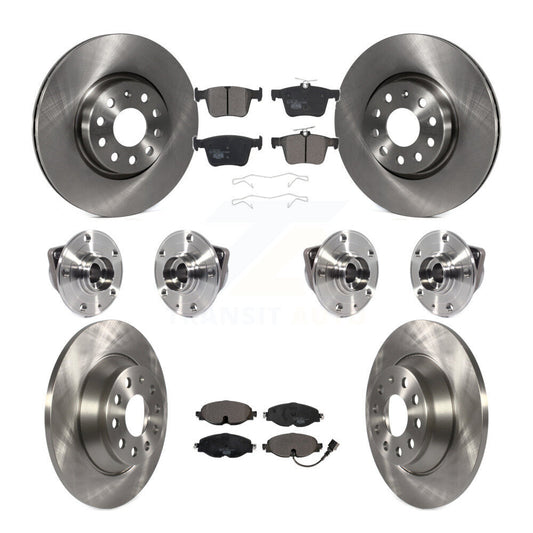 [Avant + Arrière] Kit d'ensemble roulement de roue et moyeu pour Audi TT Quattro KBB-116208