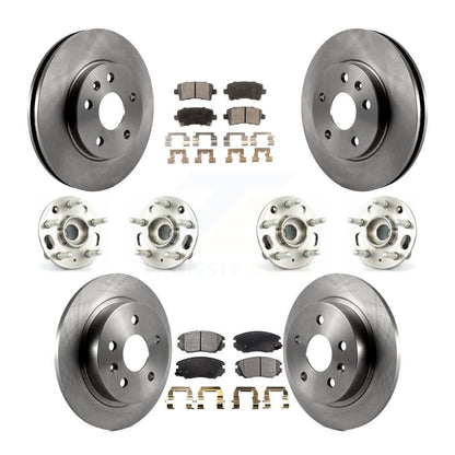 [Avant + Arrière] Kit d'ensemble roulement de roue et moyeu pour 2013-2015 Chevrolet Malibu Naturally Aspirated KBB-116231